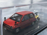 EBBRO 1/43 SCALE 1981 HONDA CITY WITH MOTOCOMPO. Very Rare  NIHOBBY 日改 
