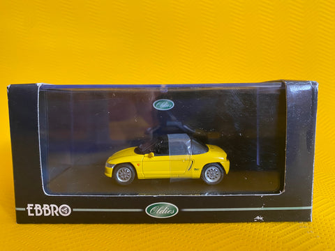 EBBRO Honda 1/43 Beat PP1 Yellow (open top) Nihobby 日改通商 