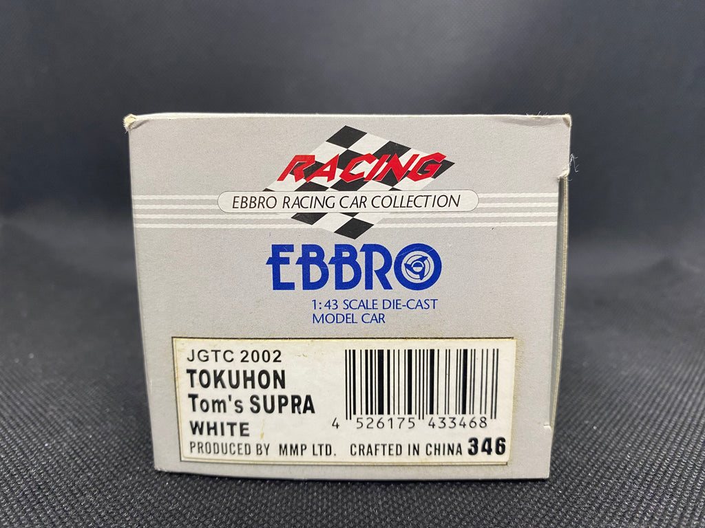 EBBRO 1/43 TOYOTA TOM'S SUPRA TOKUHON SUPRA JGTC 2002 – NIHOBBY 日