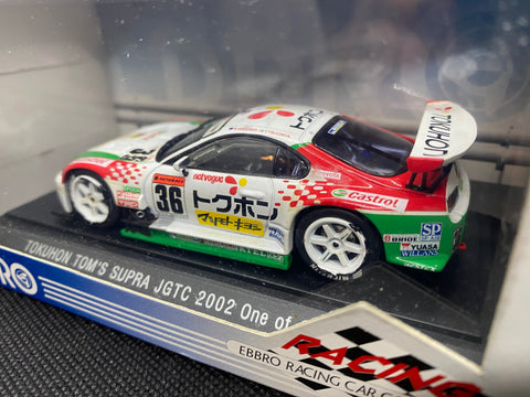 EBBRO 1/43 TOYOTA TOM'S SUPRA TOKUHON SUPRA JGTC 2002 – NIHOBBY 日