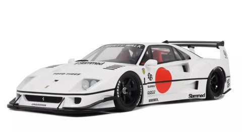 GT Spirit Ferrari F40 Liberty Walk LB works in White GT470 NIHOBBY 