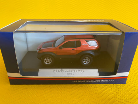 HI-STORY HS059OR 1/43 Isuzu 1997 VehiCross V-Cross Orange Nihobby 日改