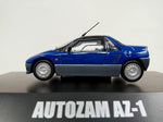 HOTWORKS RACING FACTORY HOT WORKS RACING FACTORY 1/43 MAZDA AUTOZAM AZ-1 BLUE DIE-CAST NIHOBBY 日改