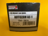 HOTWORKS RACING FACTORY HOT WORKS RACING FACTORY 1/43 MAZDA AUTOZAM AZ-1 BLUE DIE-CAST NIHOBBY 日改