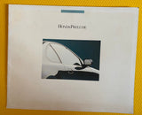 Honda Prelude 1992 SR 4WS BB1 Canada Brochure NIHOBBY 日改通商