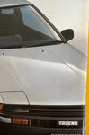 TOYOTA AE86 TRUENO Brochure 1983 Very Rare! Zenki InitialD MFG NIHOBBY 日改通商