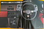 TOYOTA AE86 TRUENO Brochure 1983 Very Rare! Zenki InitialD MFG NIHOBBY 日改通商