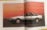 TOYOTA AE86 TRUENO Brochure 1983 Very Rare! Kouki InitialD MFG NIHOBBY 日改通商