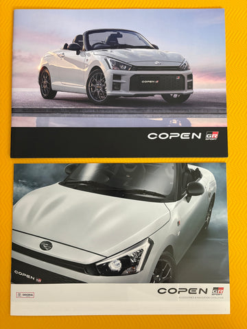 GR Sport Toyota COPEN brochure with Accessories catalogue NIHOBBY   日改 