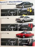 TOYOTA 1984 MR2 AW11 G-Limited, G and S model NIHOBBY 日改通商