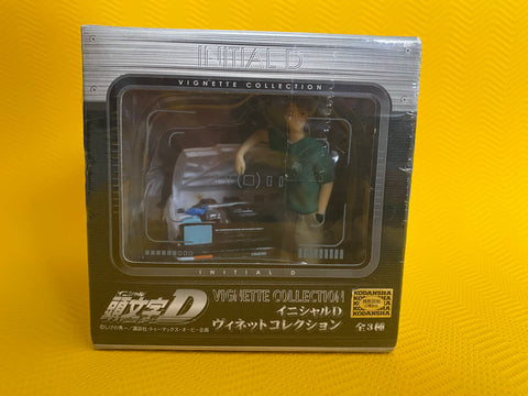 INITIALＤ FUJIWARA TAKUMI figure with AE86 Front end SEGA Initial D VIGNETTE COLLECTION Figure NIHOBBY 日改
