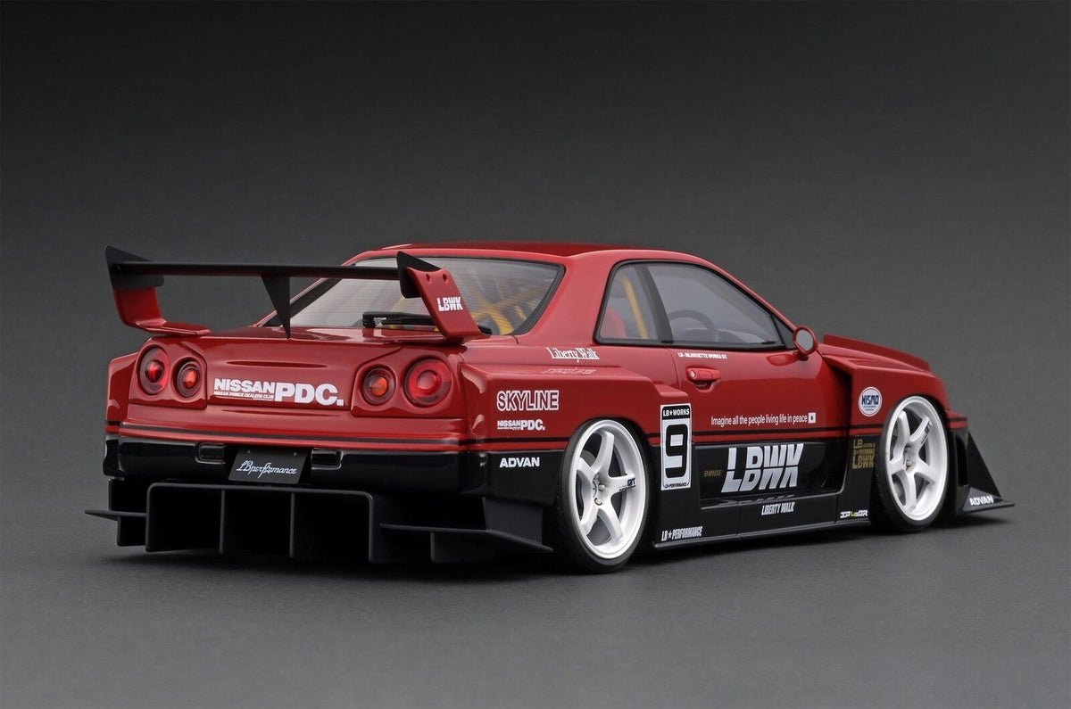 Liberty Walk LBWK IG Nissan E-R34 Silhouette Skyline GTR – NIHOBBY 日改通商