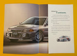 MITSUBISHI 1996 LANCER EVOLUTION  EVO 4 VI English Brochure. NIHOBBY 日改通商