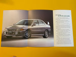 MITSUBISHI 1996 LANCER EVOLUTION  EVO 4 VI English Brochure.