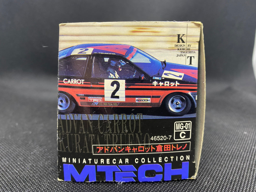 TOYOTA 1/43 MTECH TRUENO ADVAN AE86 Keiichi TSUCHIYA – NIHOBBY 日