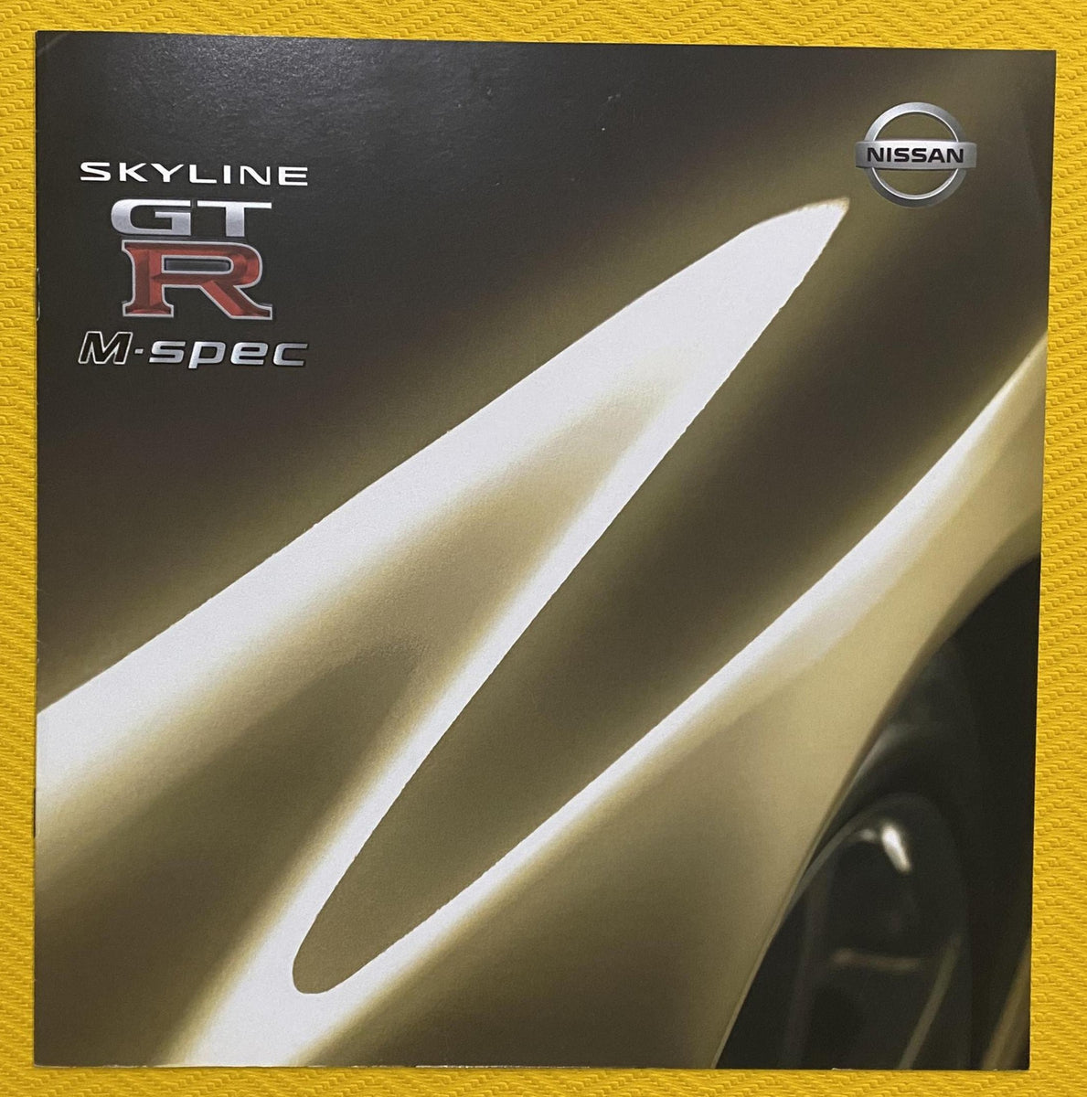 NISSAN Skyline R34 GTR M-SPEC Brochure. Very Rare! – NIHOBBY 日改通商