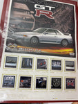 Nissan SKYLINE GTR R32 Anniversary limited Set stamp & Die cast NIHOBBY 日改