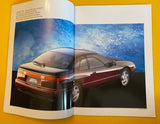 Subaru SVX Two English Brochures with Hong Kong dealer name card NIHOBBY 日改通商  