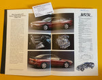 Subaru SVX Two English Brochures with Hong Kong dealer name card NIHOBBY 日改通商  