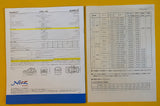 TOYOTA 1998 Starlet Glanza EP91 Brochure with price list. 日改通商