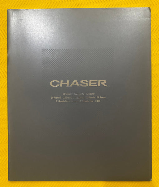 TOYOTA 1996 Chaser JZX100 Brochure. – NIHOBBY 日改通商