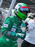 Keiichi Tsuchiya Drift King Official RACING Leather GLOVES GREEN Made in japan NIHOBBY