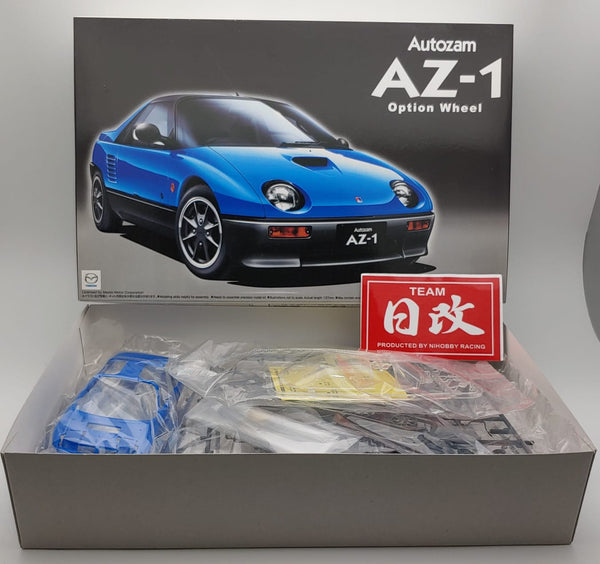 AOSHIMA 1992 MAZDA AZ-1 1/24 WITH OPTION WHEEL – NIHOBBY 日改通商
