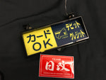 Authentic Japan JDM Taxi "Card OK" Sign light.