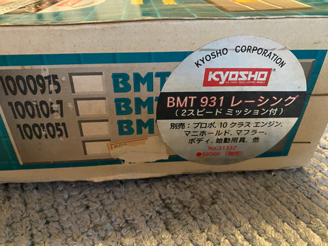 BMT 931 Kyosho 1/10 GP 2WD racing car. Made in Italy – NIHOBBY 日 