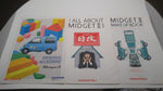 DAIHATSU MIDGET II  1999 with one Accessory book and two Make up ( optional parts.) Nihobby