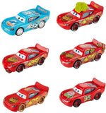 Disney/Pixar Cars 2017 Exclusive Lightning McQueen Die-Cast Car Bundle of 6 (Mattel) Nihobby