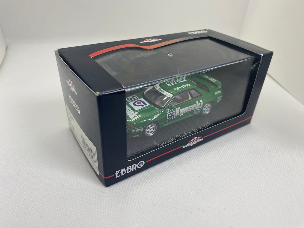 ニスモBOX エブロ EBBRO 1/43 kyoseki SKYLINE GP1 PLUS GT-R 1992 共石 スカイライン - ミニカー