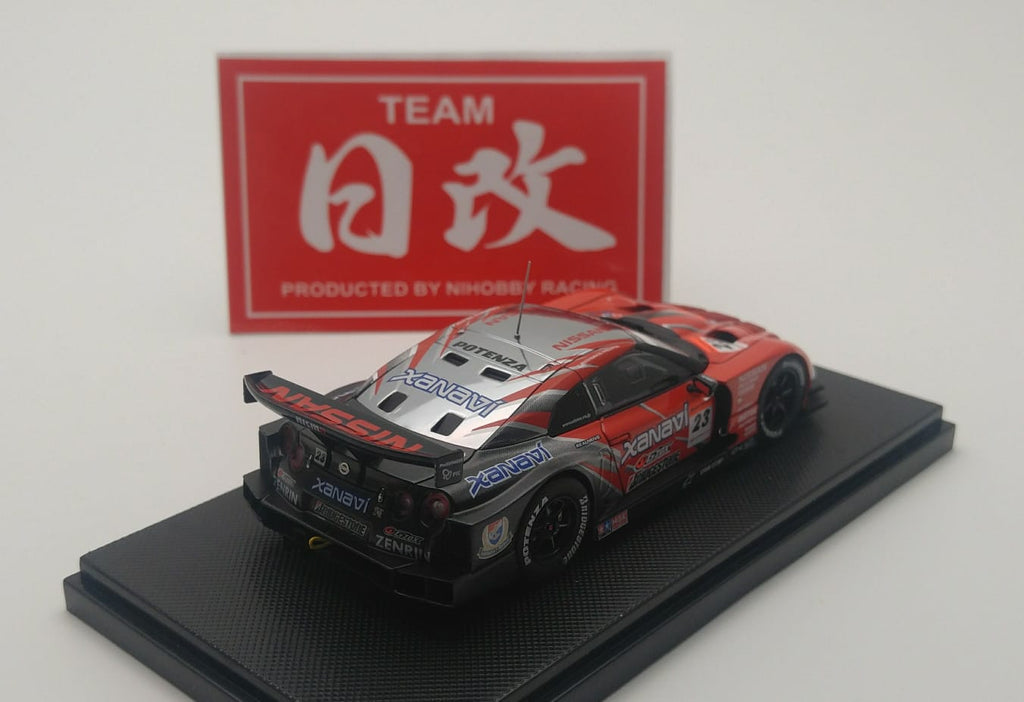 EBBRO NISSAN GT-R No. 23 NISMO XANAVI 1:43 GT-R 2008 SUPER GT500 