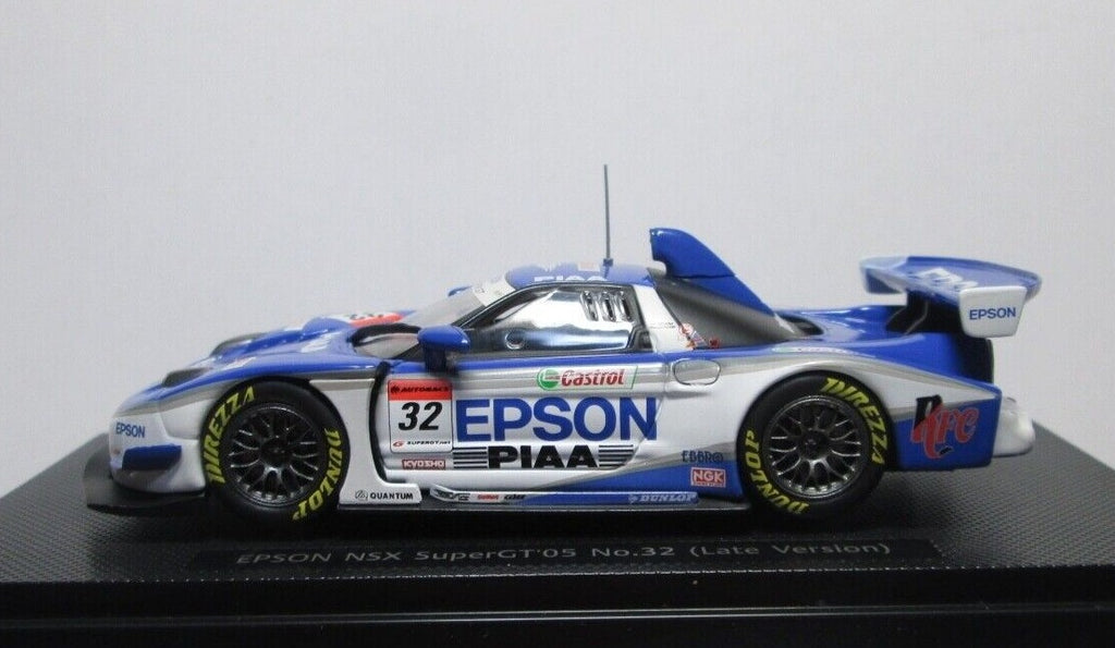 EBBRO 1/43 HONDA EPSON NSX 2005 SUPER GT – NIHOBBY 日改通商