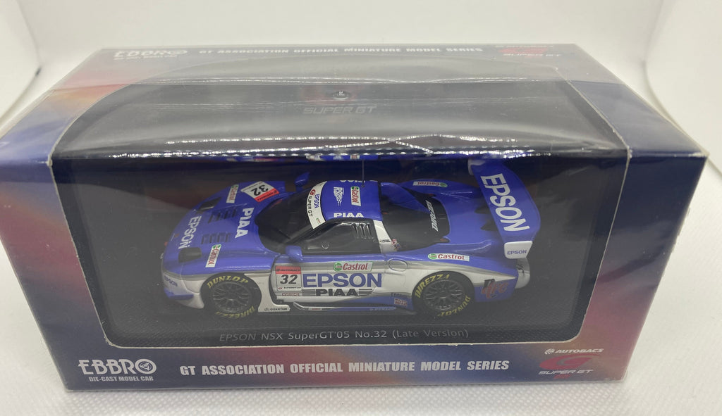 EBBRO 1/43 HONDA EPSON NSX 2005 SUPER GT – NIHOBBY 日改通商