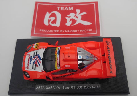 EBBRO ARTA GARAIYA Super GT 300 2005 N0.43 Very Rare! – NIHOBBY 日