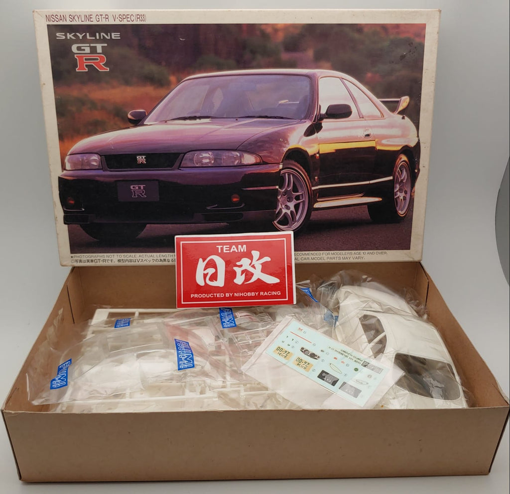 FUJIMI NISSAN 1/24 SKYLINE GTR R33 V-SPEC. – NIHOBBY 日改通商