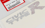 HONDA JDM Civic EK9  "Type R" Decals sticker full set (sides and rear)
