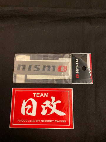  Genuine JDM NISMO logo BADGE Nihobby 日改通商