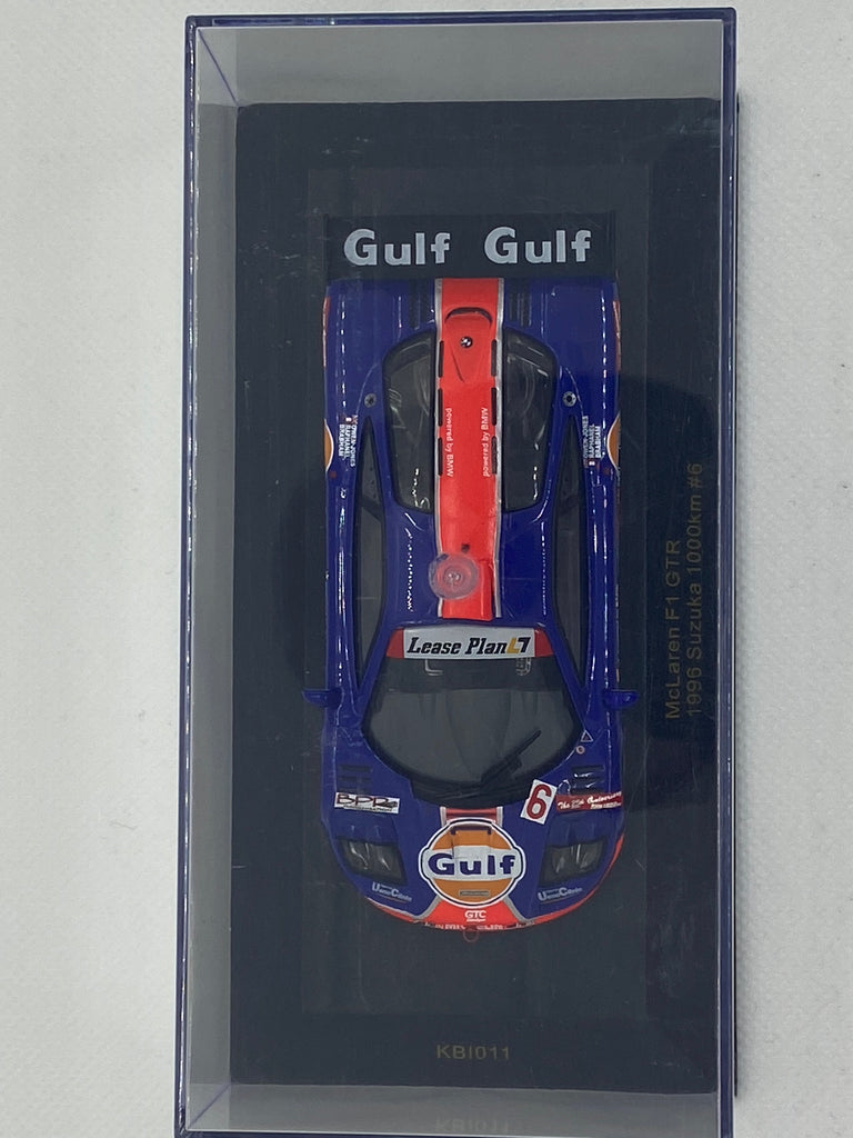 IXO 1/43 McLaren F1 GTR Gulf Suzuka 1000km 1996 #6 – NIHOBBY 日改通商