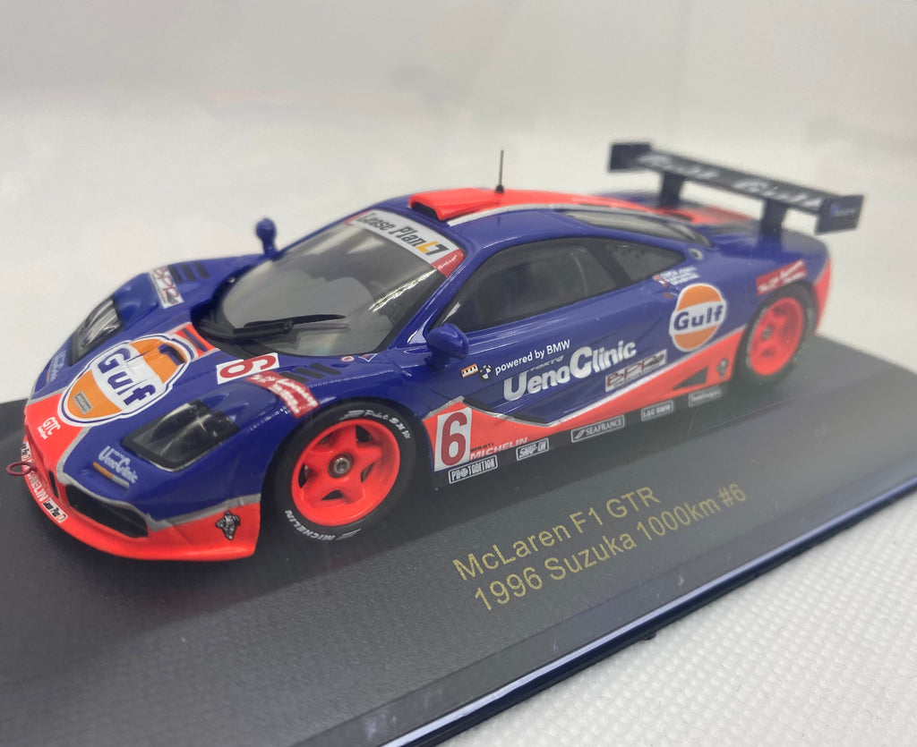 IXO 1/43 McLaren F1 GTR Gulf Suzuka 1000km 1996 #6 – NIHOBBY 日改通商