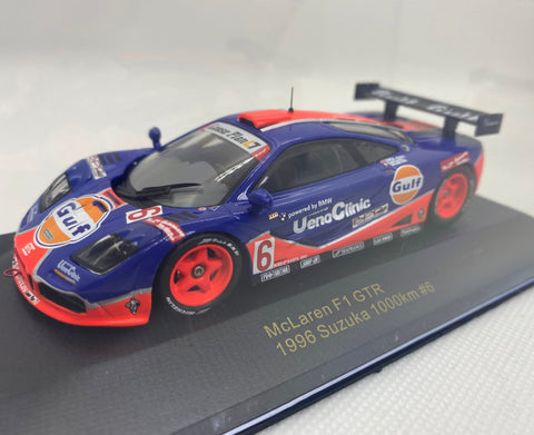 IXO 1/43 McLaren F1 GTR Gulf Suzuka 1000km 1996 #6 from Japan NIHOBBY 日改