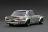 Ignition model IG Nissan Skyline 2000 GT-R KPGC10 HAKOSUKA (Silver). Nihobby