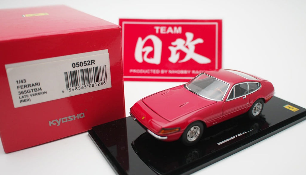 KYOSHO FERRARI 1/43 365 GTB4 Daytona Late Version Red – NIHOBBY 日 