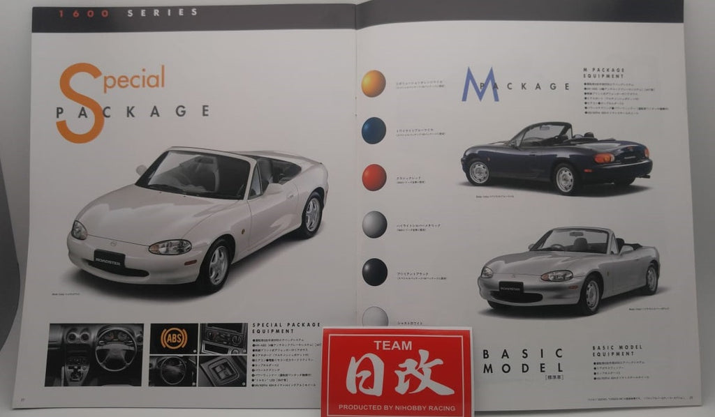 MAZDA ROADSTER MIATA Miata MX5 1998 – NIHOBBY 日改通商