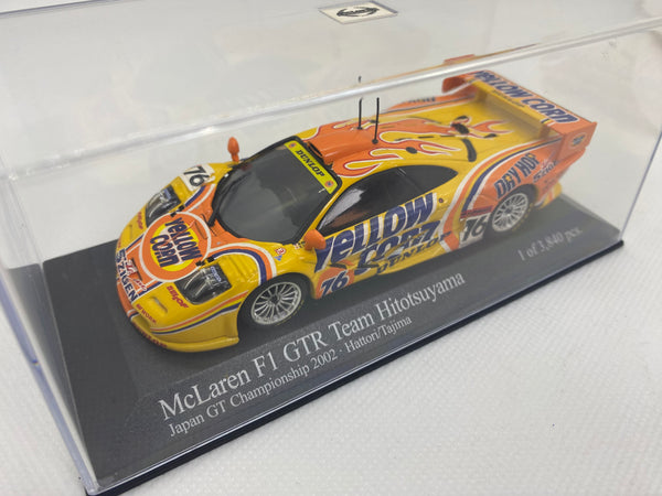Minichamps 1/43 McLaren F1GTR yellow corn JGTC2002 – NIHOBBY 日改通商
