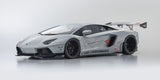 KYOSHO 1/12 LIBERTY WORKS LB WORKS LAMBORGHINI AVENTADOR ZERO FIGHTER. LIMITED 300 UNITS. DISCONTINUED! (Matte Gray) NIHOBBY 日改