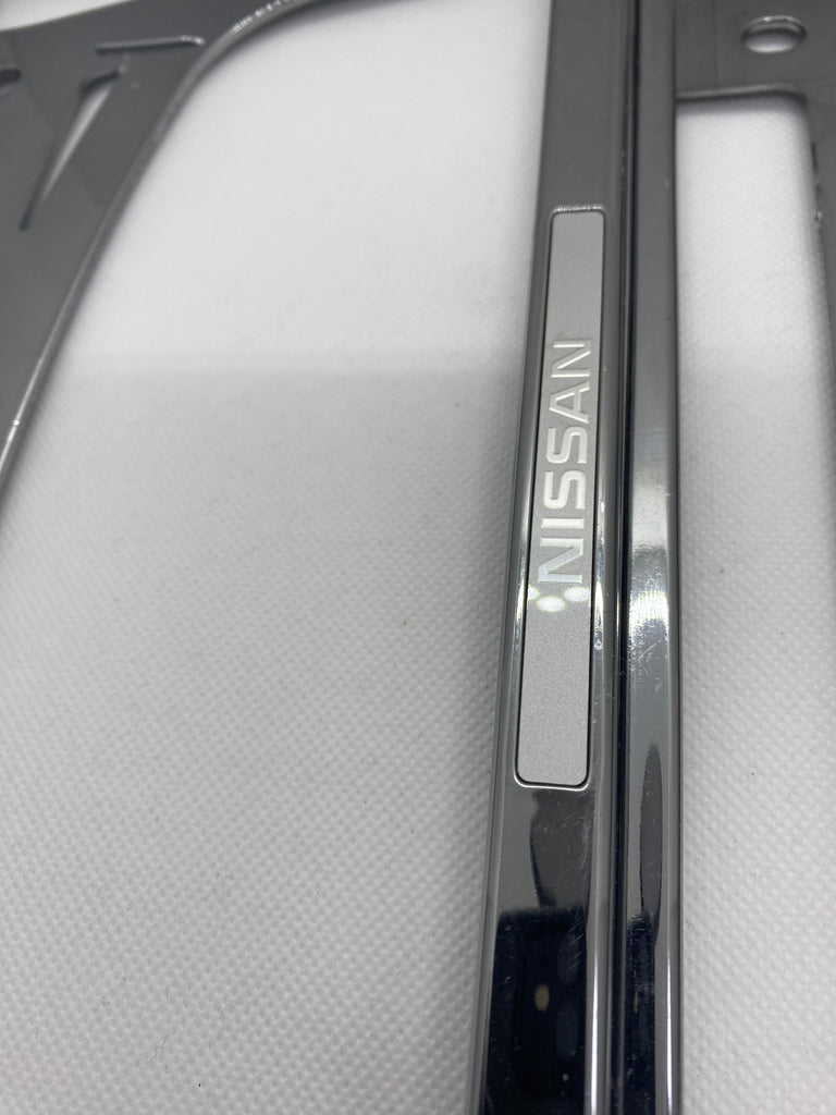 Nissan Genuine chrome License Plate Frame. (one pair) – NIHOBBY 日