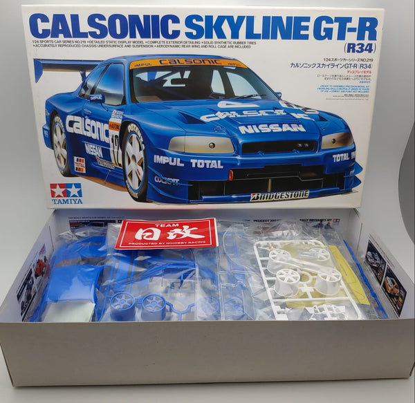 Tamiya - 1/24 Calsonic Skyline GT-R (R34) – Jix Hobbies