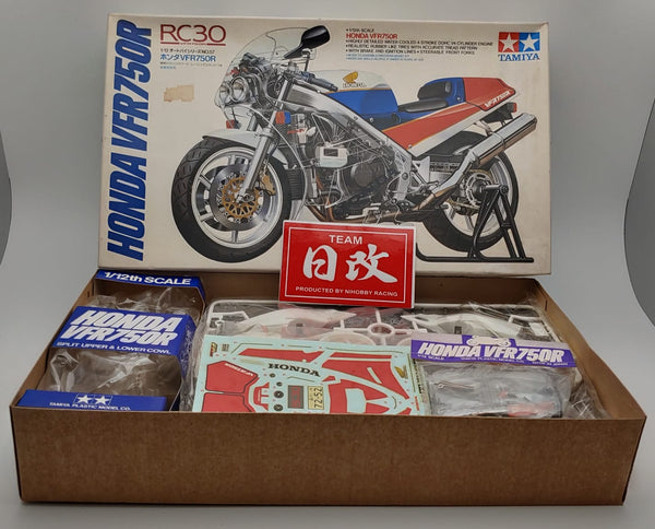 TAMIYA HONDA 1/12 VFR 750R RC30 DISCONTINUED! VERY RARE – NIHOBBY 日改通商